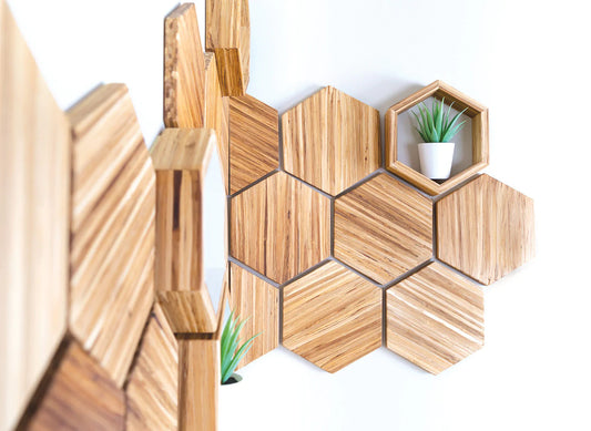 8 Hexagon Shelf