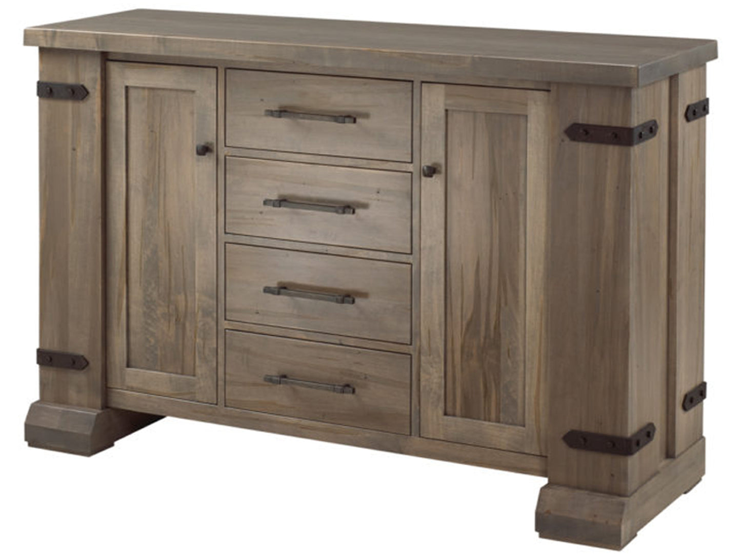 Acton Central server - solid wood, custom built furniture, Canadian made|