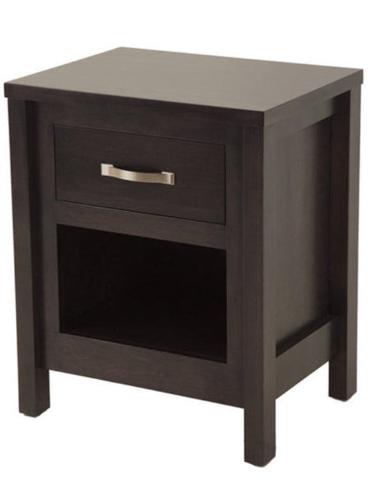 Bowen nightstand by Purba - solid wood, locally built, Canadian made,custom built to order furniture