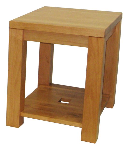 Boxwood Condo End table, locally made and constucted of solid wood, this is our own design