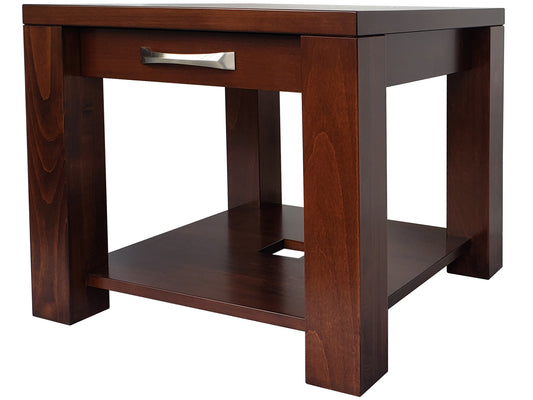 Boxwood End Table, our own design, locally built in solid wood, it can be custom sized