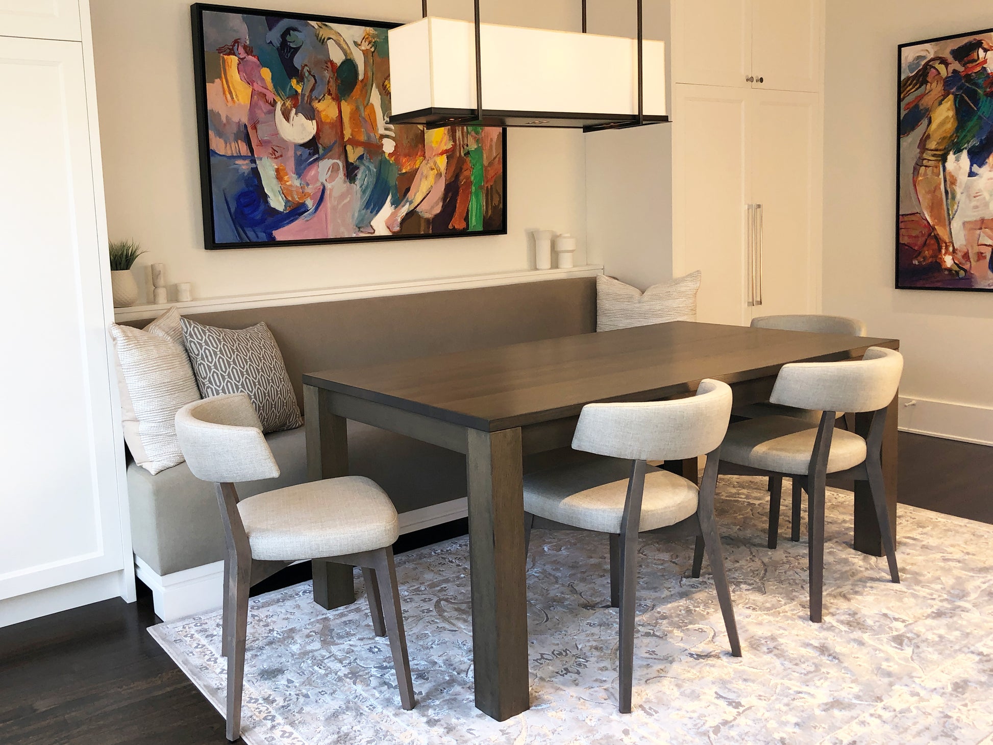 Boxwood Dining Table - view in clients' home