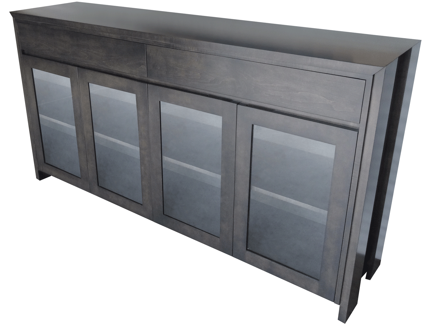 Chesterman full-size server,  custom built, Canadian made, solid wood and customizable
