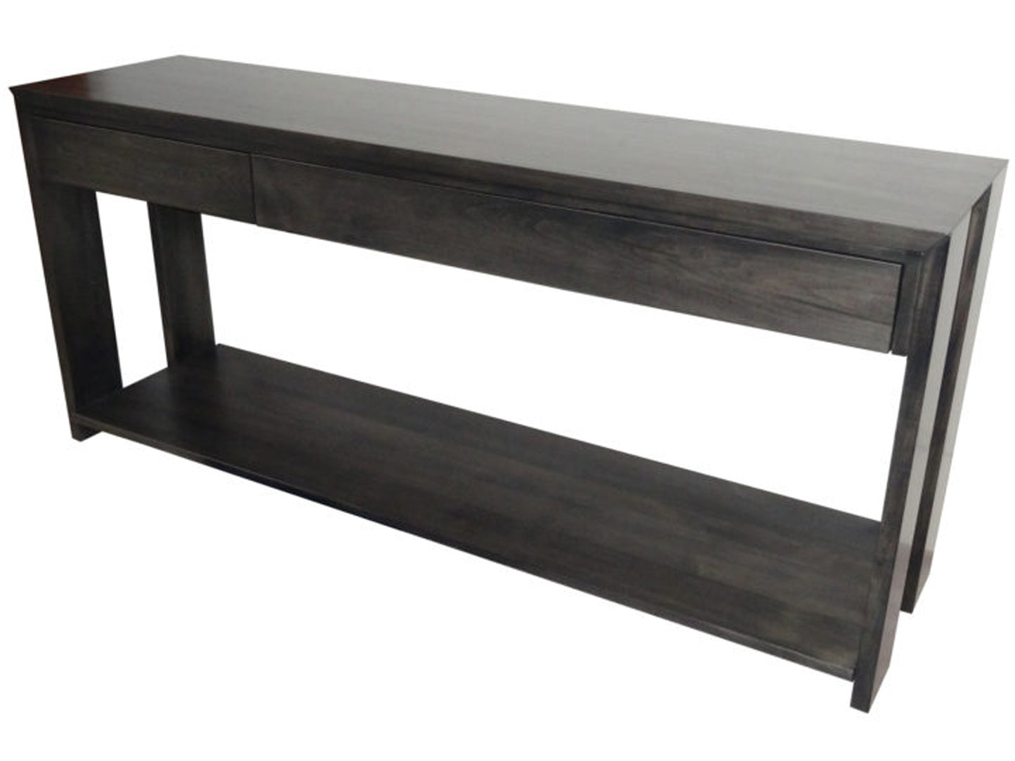 Chesterman Sofa Table this is an in-house design with custom sizes available, built in solid wood with many colour options