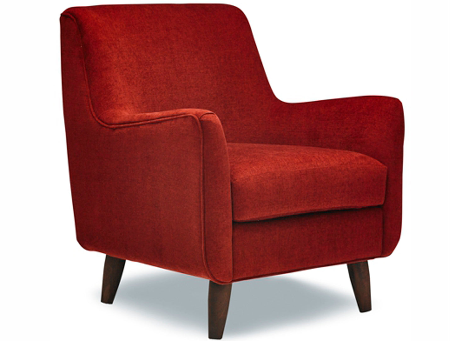 Cleo Armchair by Stylus - solid wood frame, fully upholstered, locally built, made to order furniture, Canadian made