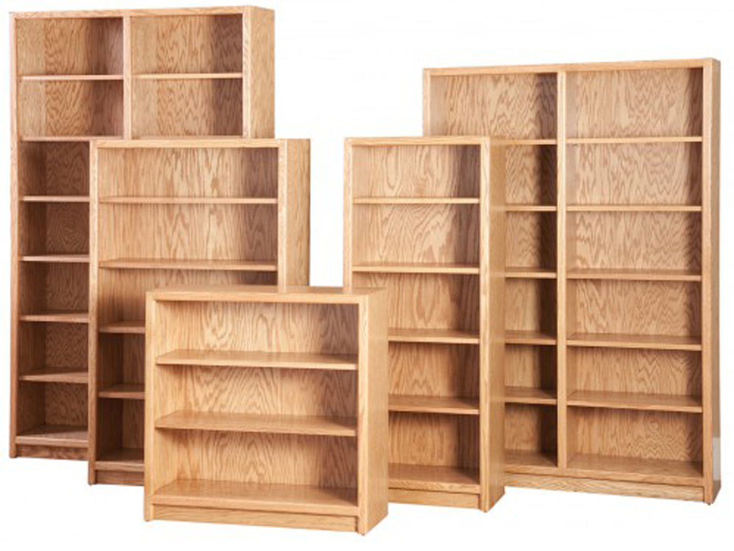 Contemporary Bookcases by Woodworks - solid wood, locally built, made to order