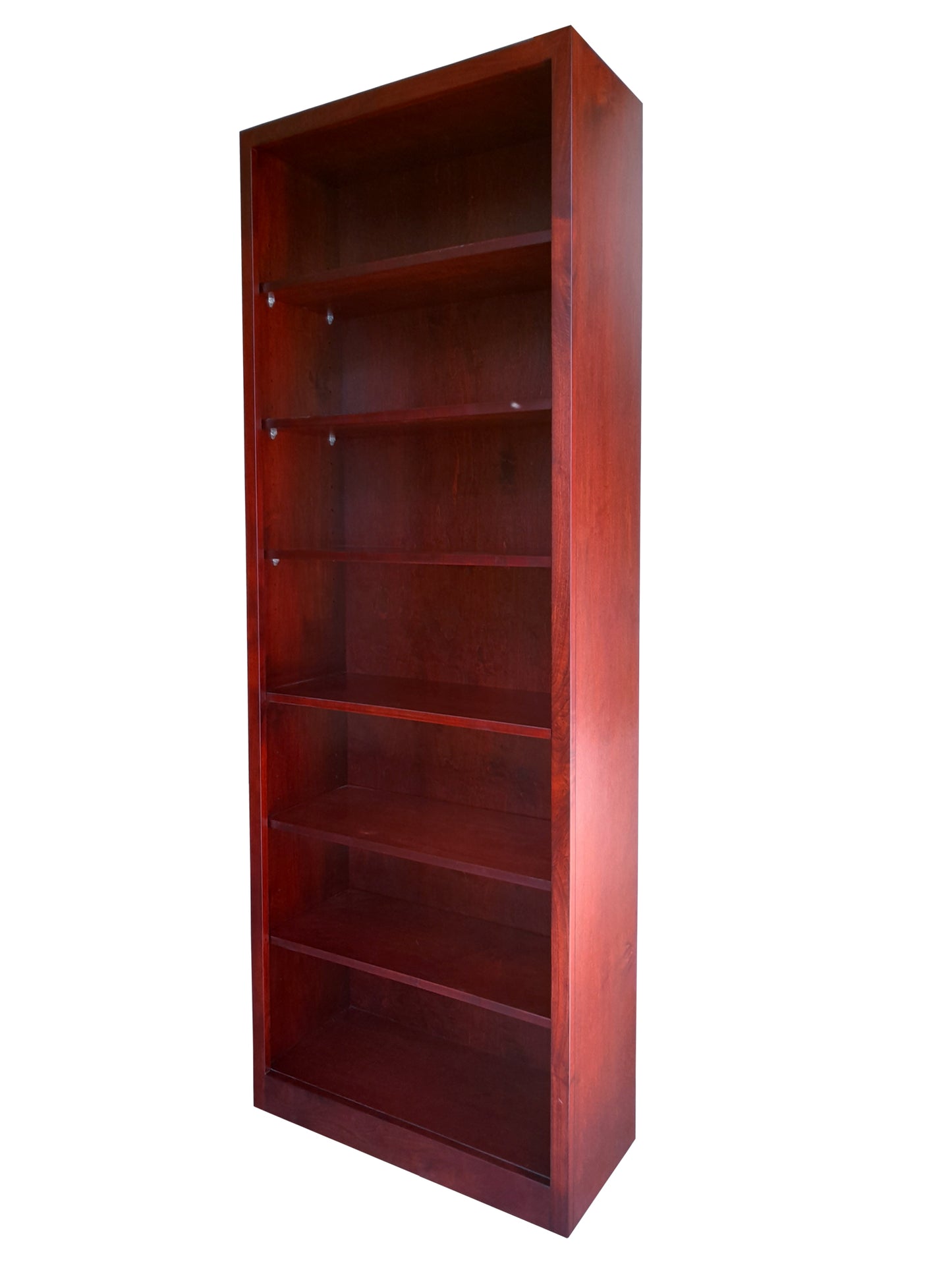 Coleman Bookcase - enclosed bottom kick | Custom Example