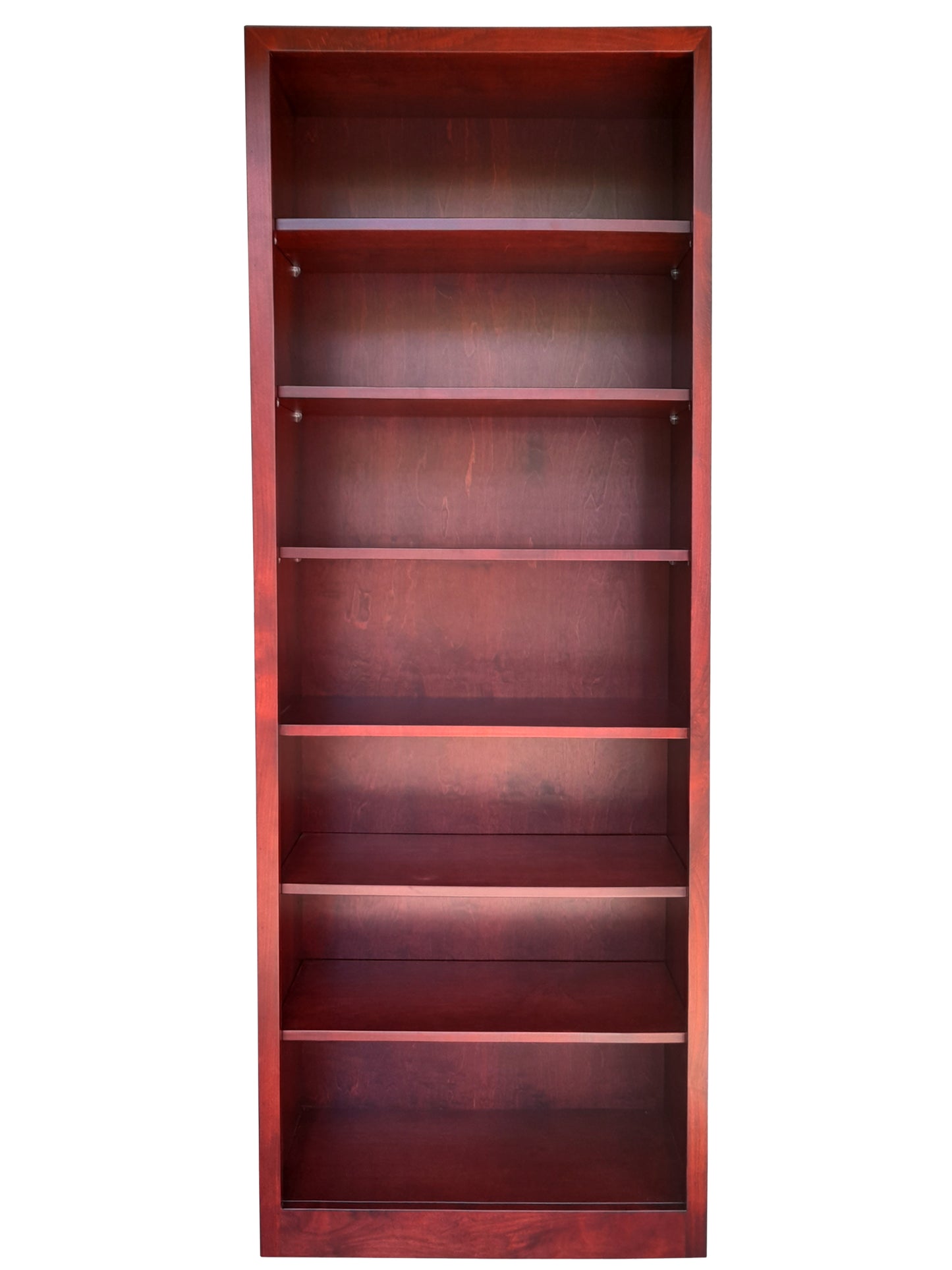 Coleman Bookcase - custom enclosed bottom kick | Custom Example