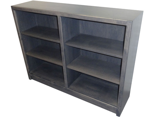 Contemporary Bookcase - solid wood locally built, custom in-house design, Canadian made