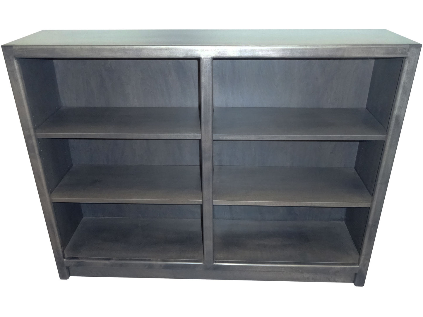 Contemporary Bookcase - solid wood locally built, custom in-house design, Canadian made