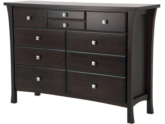 Crofton 10 Drawer Dresser by Purba - solid wood, locally built, Canadian made,custom built to order furniture|