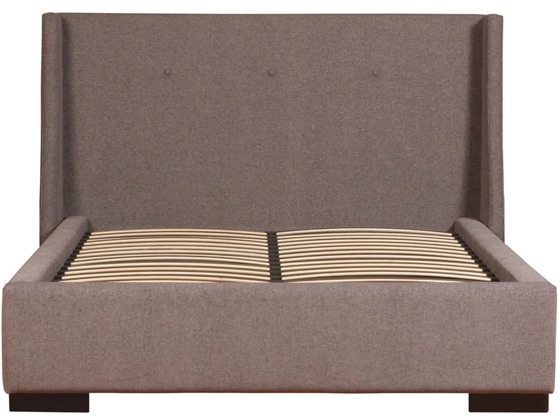 Ella Bed - Van Gogh Designs, fully upholstered , locally built, Canadian made