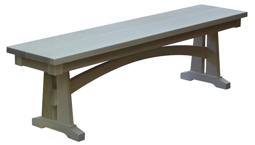 Golden Gate Bench - Solid wood, Canadian built, custom built furniture,