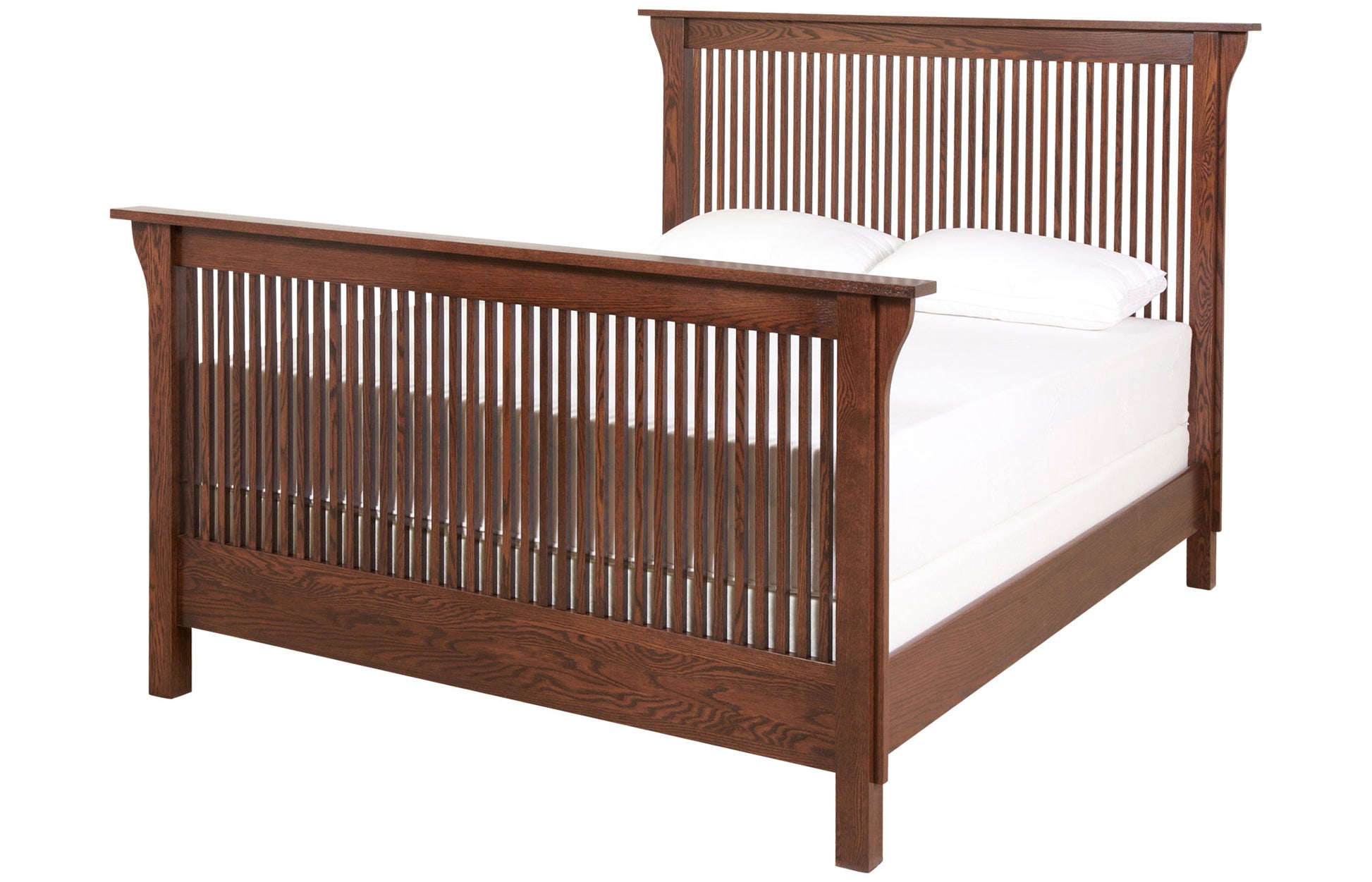 Heirloom Mission bed by Woodworks - solid wood, locally built, Canadian made
