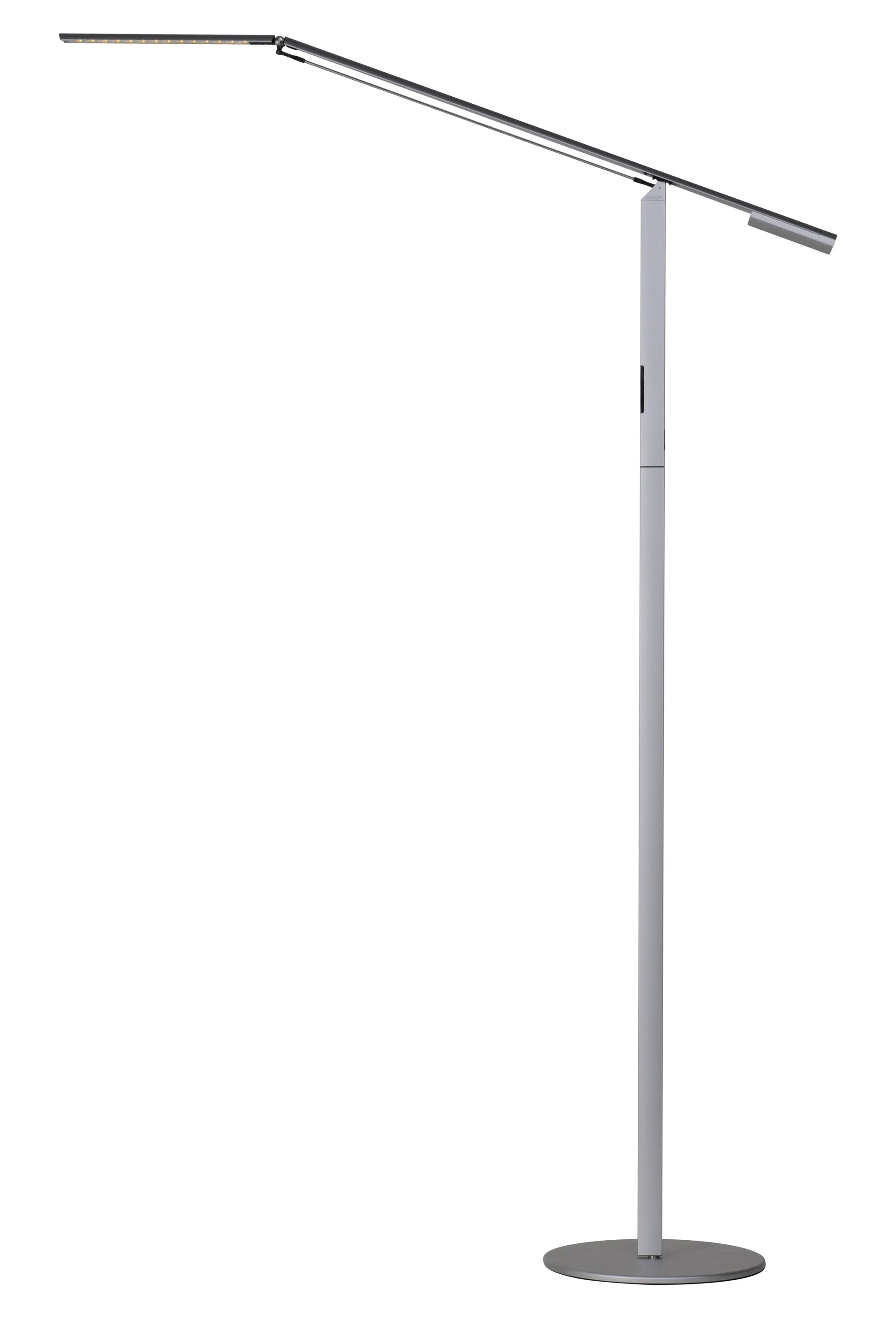 Koncept Equo LED floor lamp - Silver