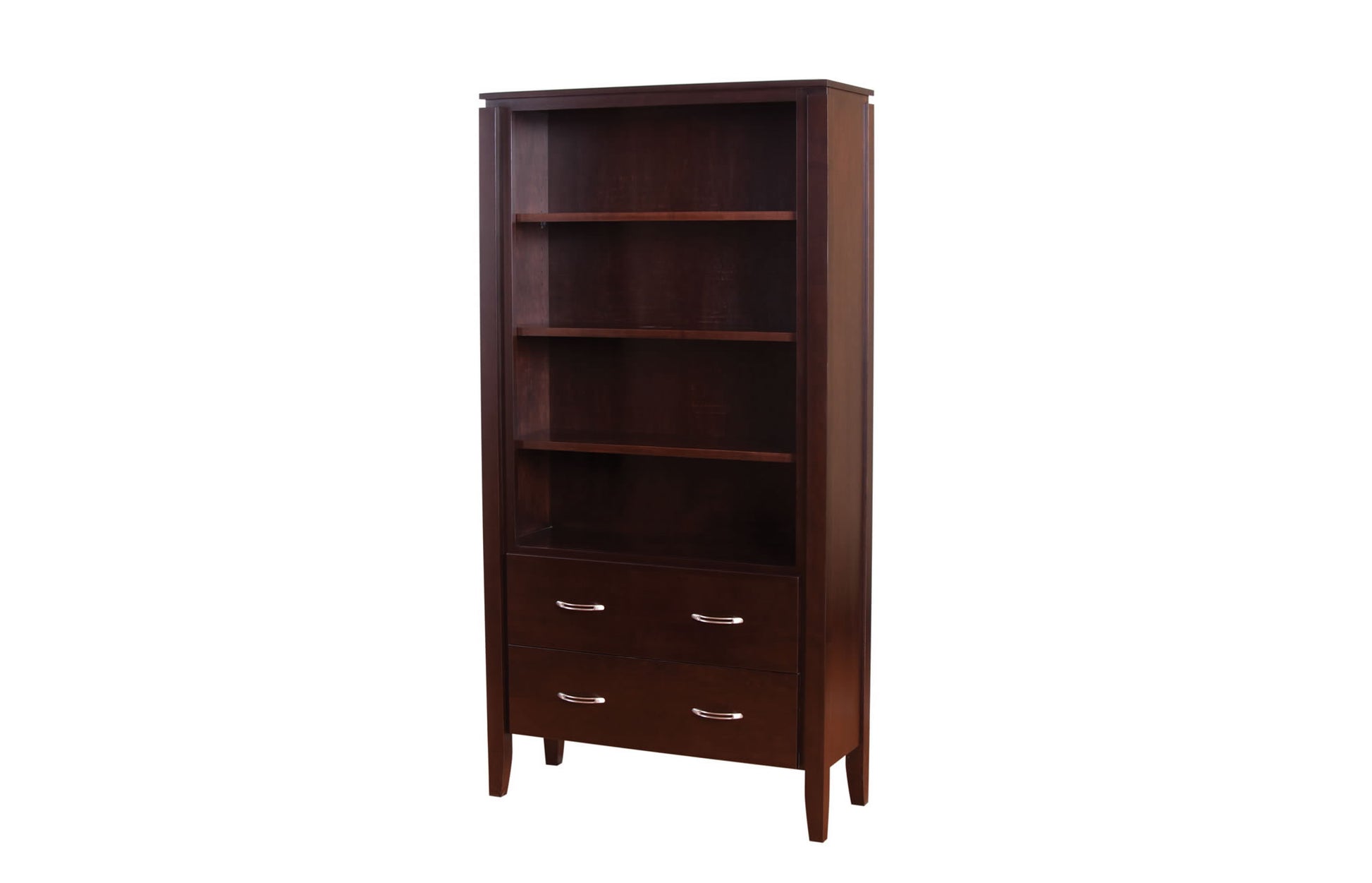 Newport Two Door Tall Bookcase 