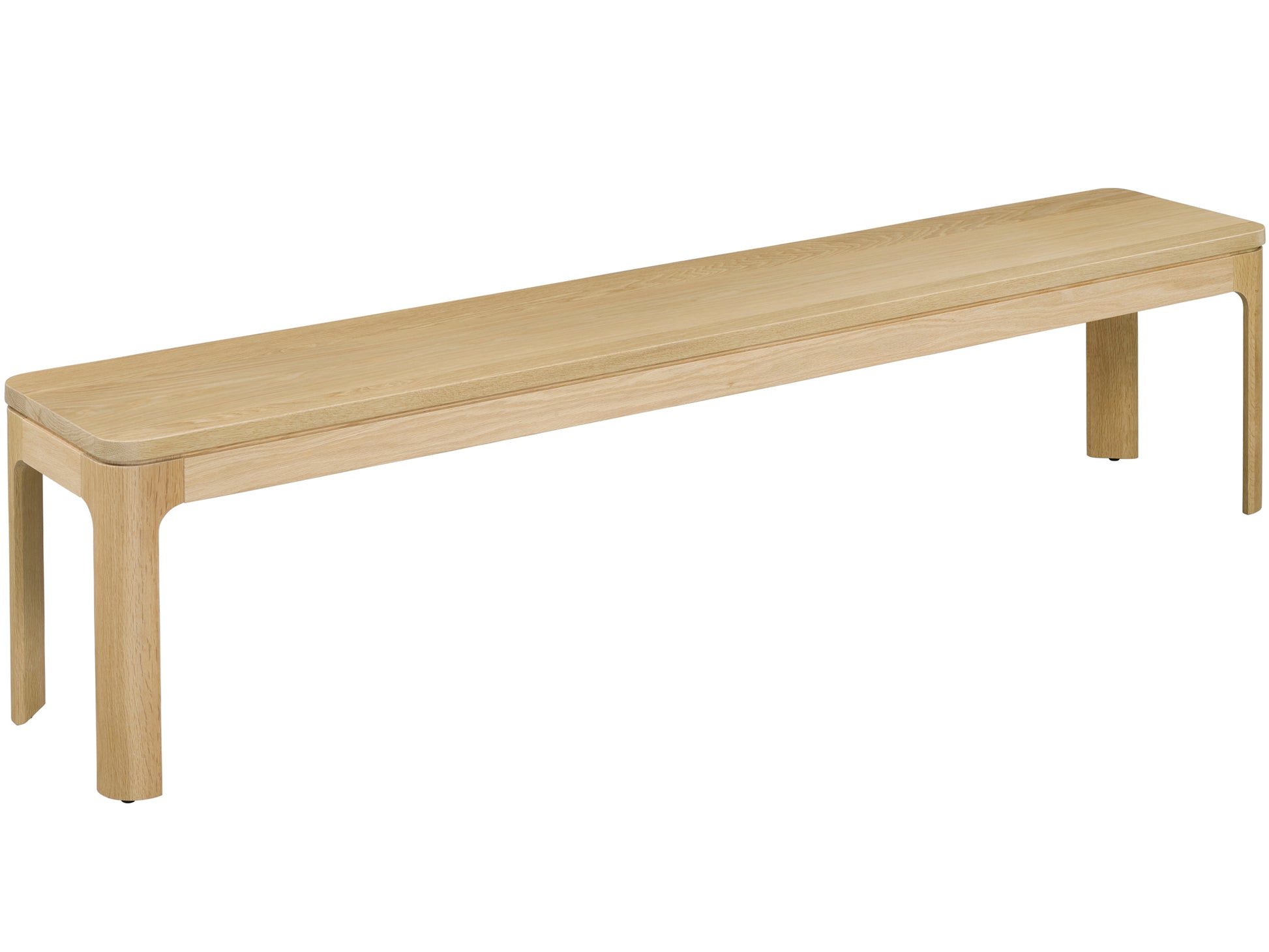 Naasko Bench, solid wood, Canadian made, custom, made furniture.