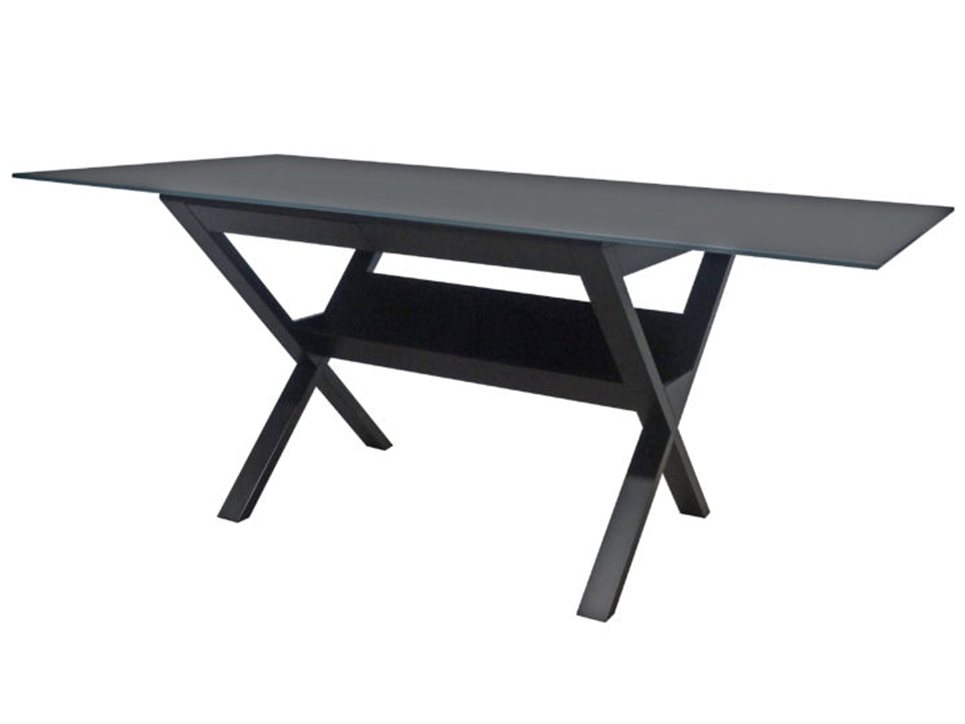 Muse Paris Desk, this solid wood, locally built desk can double as a condo dining table