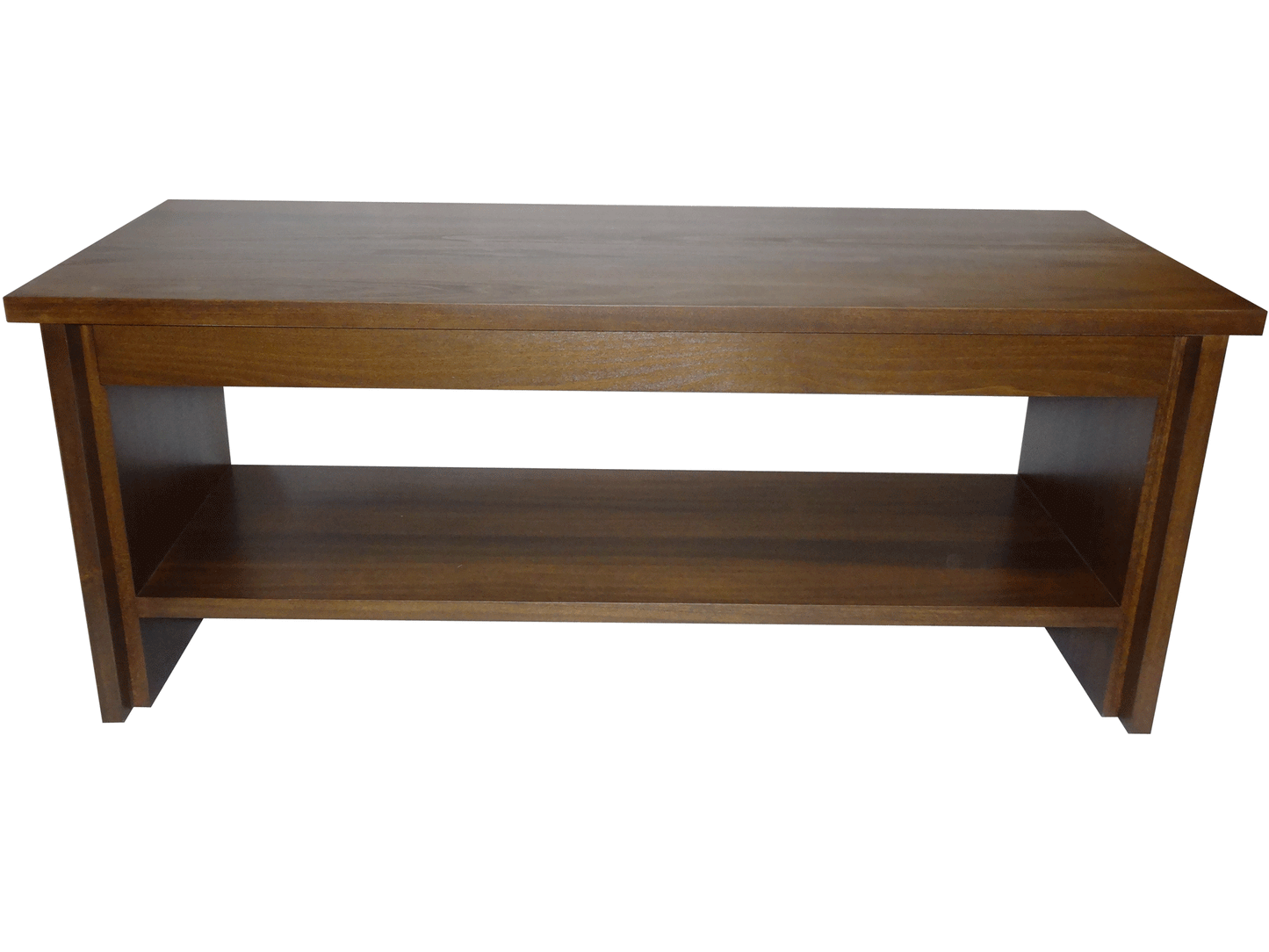 Queue coffee table - solid wood, locally built custom made to order furniture, in-house design, Canadian made