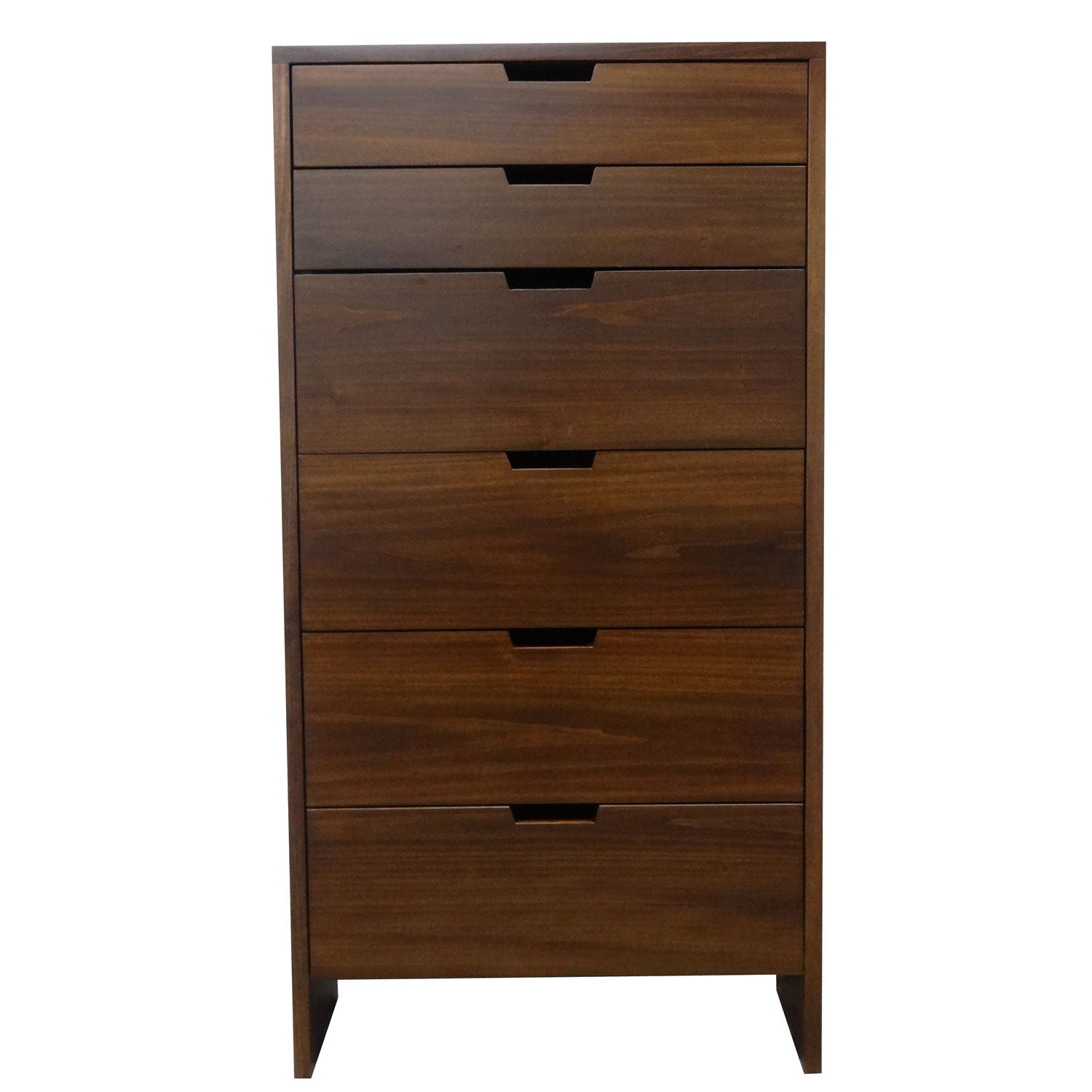 Vancouver Six Drawer Chest - front view.