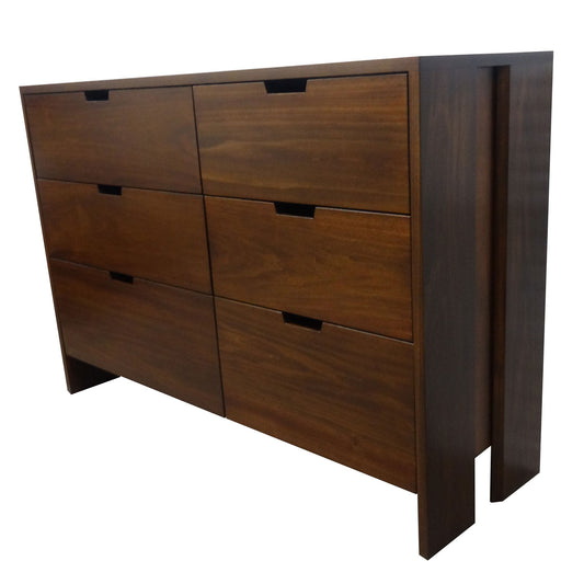 Vancouver Six Drawer Dresser is an in-house design furniture, built in solid wood, locally made.