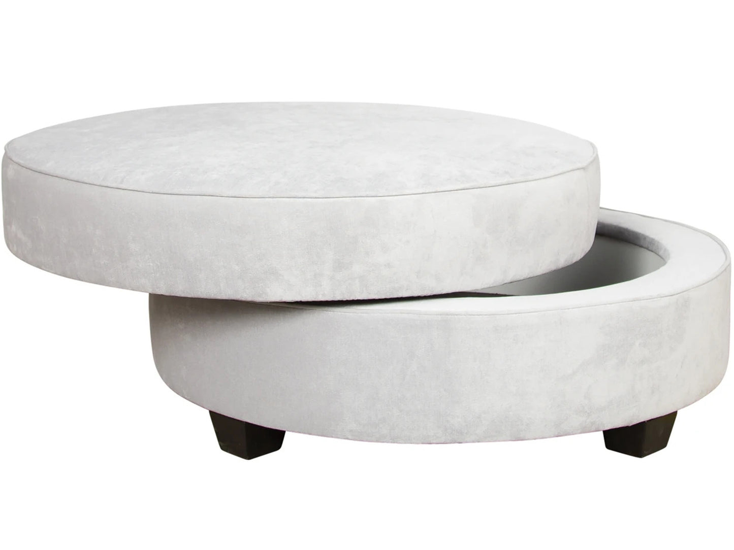 Rondelle Ottoman by Van Gogh - Locally made, hundreds of fabrics to choose from