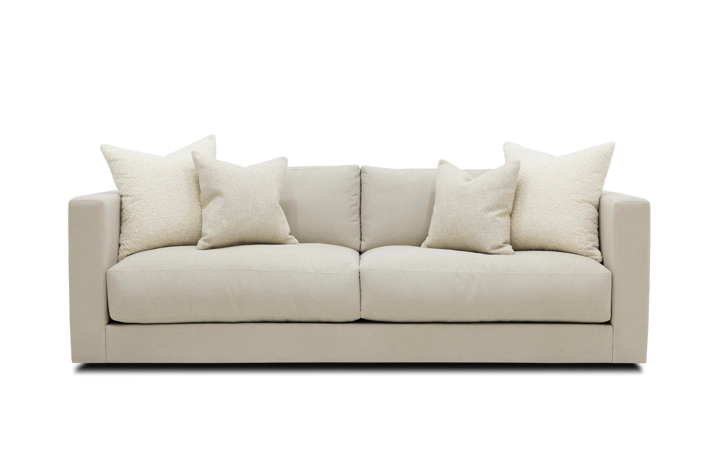 Ruben Sofa, locally made, built to order, custom, variety of fabrics.