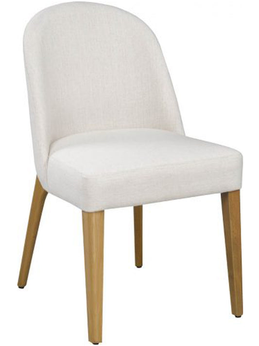 Svene Chair, solid wood, Canadian made, fully upholstered, custom, built furniture.