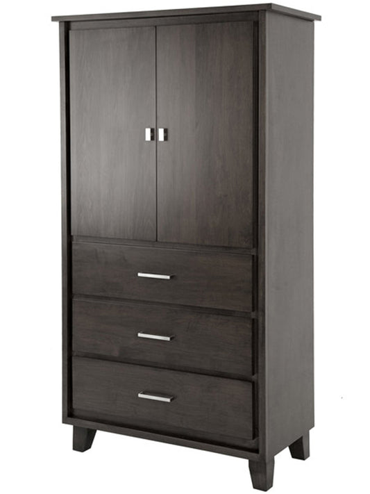 Sydney Armoire  - solid wood, locally built, Canadian made,custom built to order furniture 