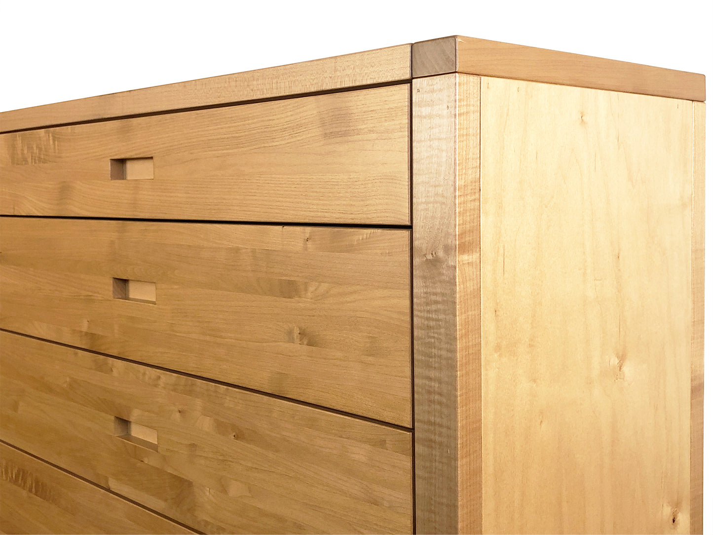 Tangent Five Drawer Chest - detail view