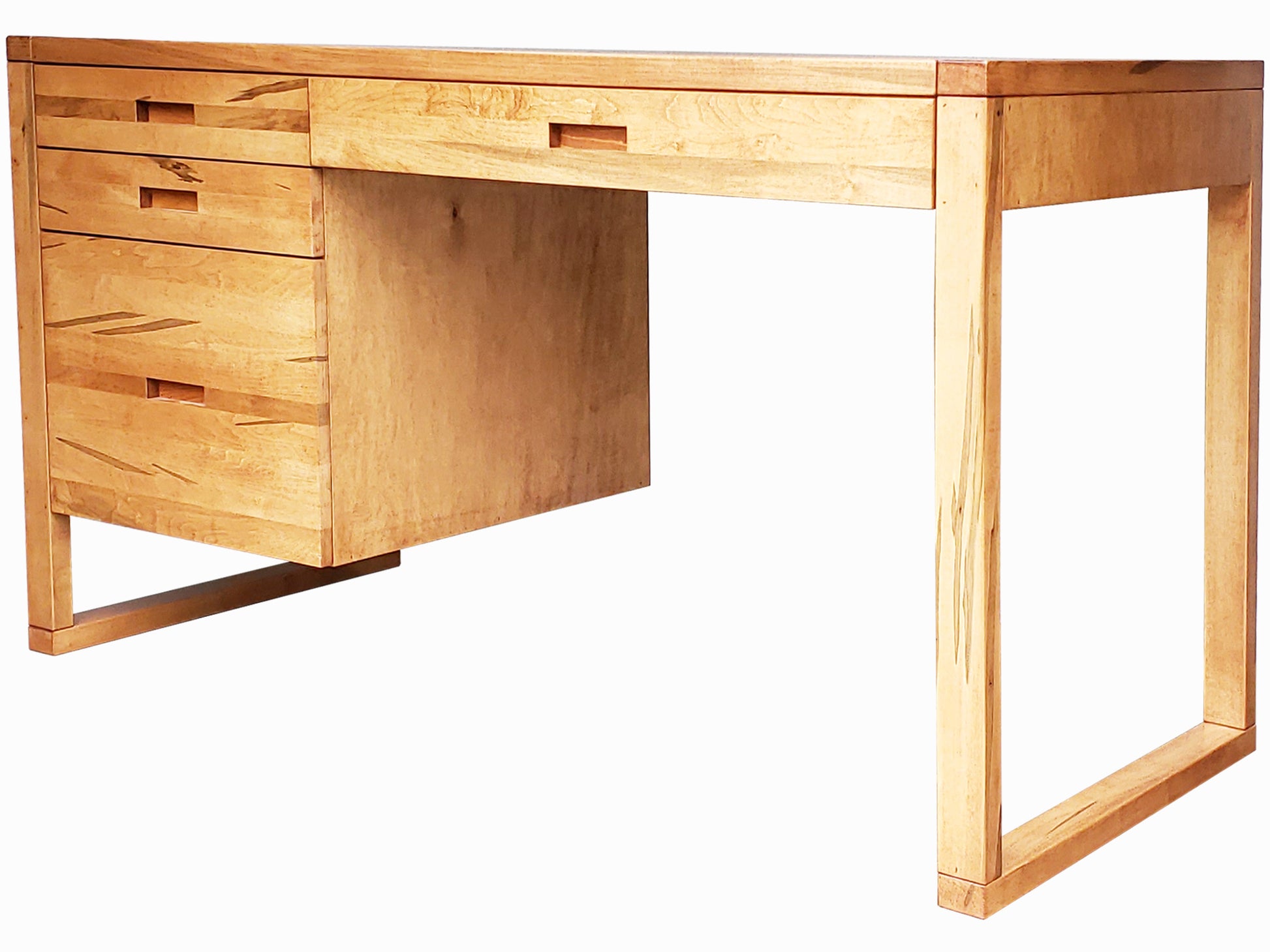Tangent Desk in Wormy Maple - standard option