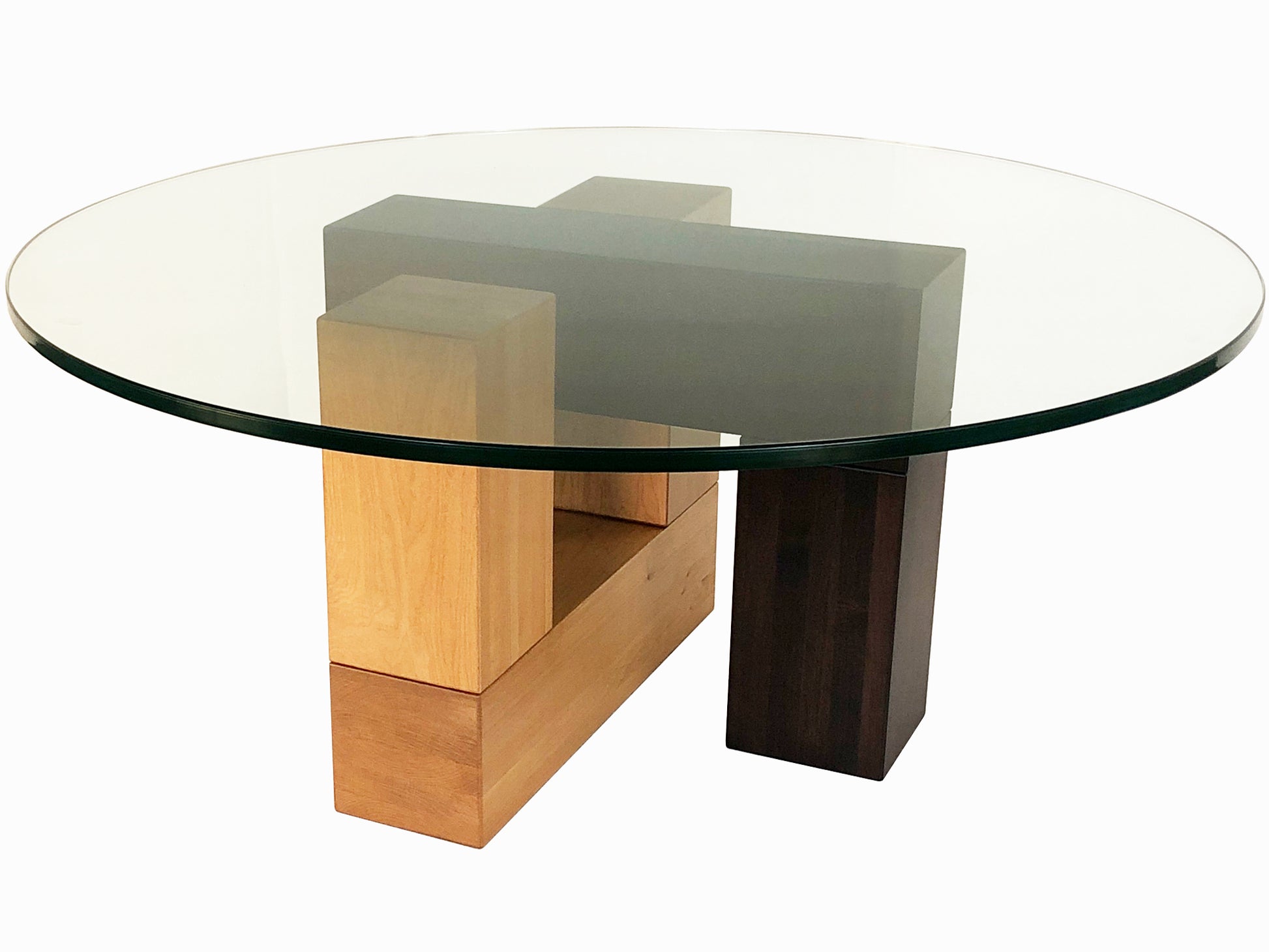 Tangent Round Coffee Table - alternative configuration - see video