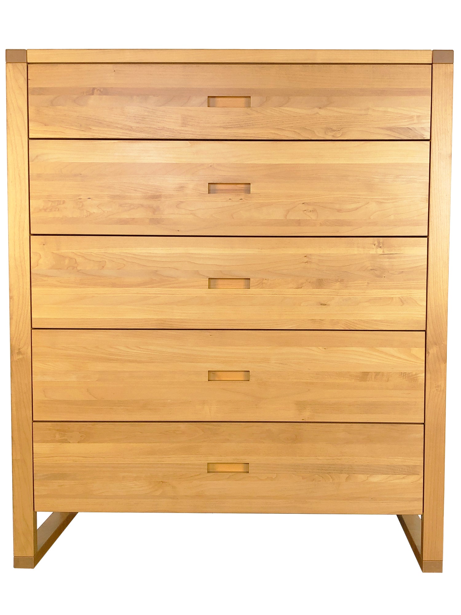 Tangent Five Drawer Chest - front view