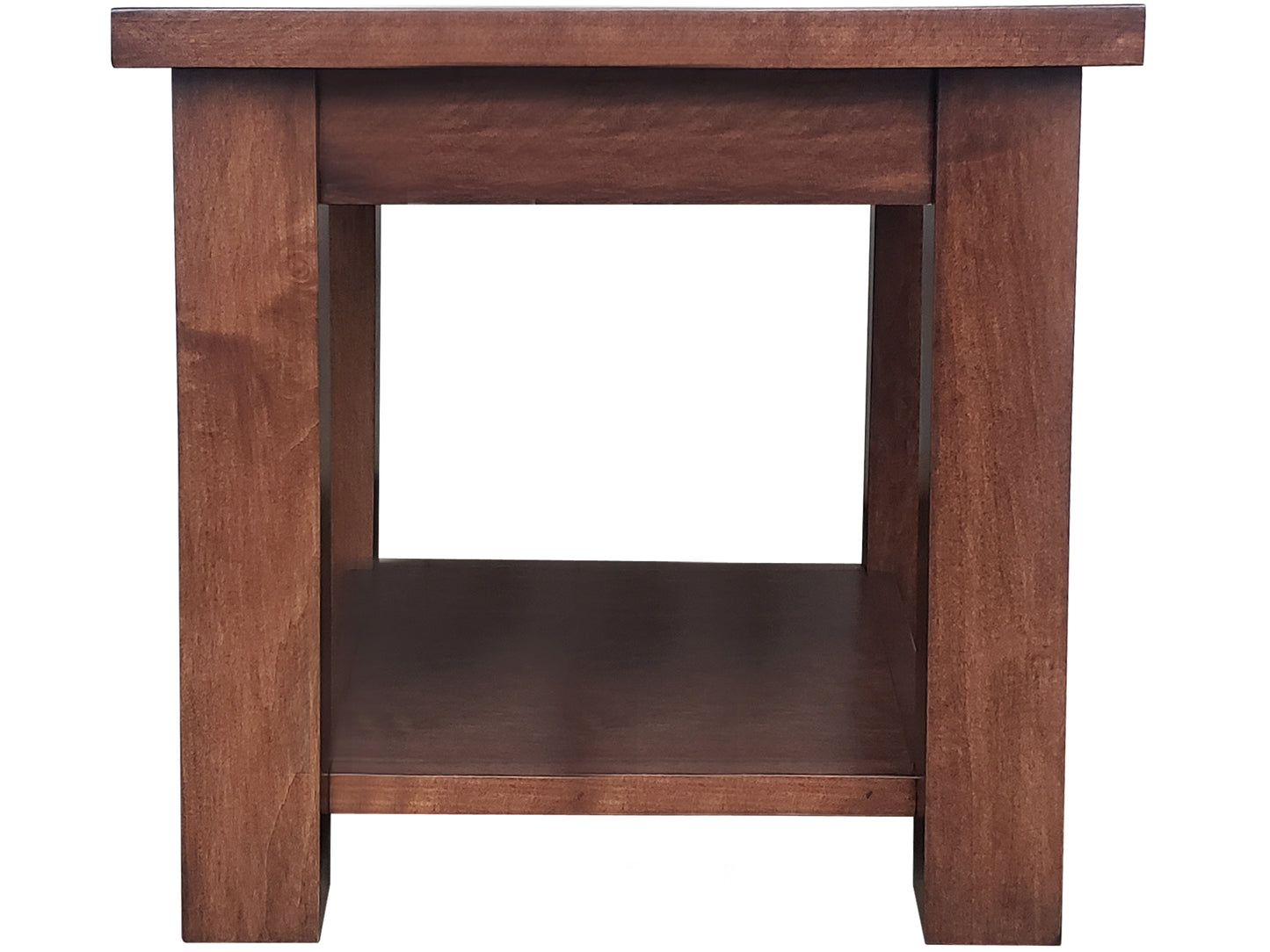 Vadero End Table - solid wood, locally built, Canadian made