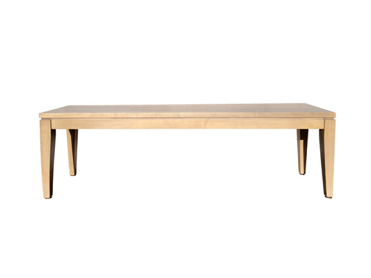 Vega Bench, solid wood, custom furniture, solid wood, Canadian made.