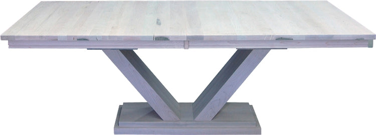 Ambassador Dining Table, built to order, solid wood, Canadian made, custom furniture.