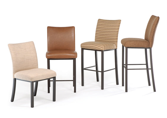 Biscaro Chairs & Stools- Canadian made, welded steel frame