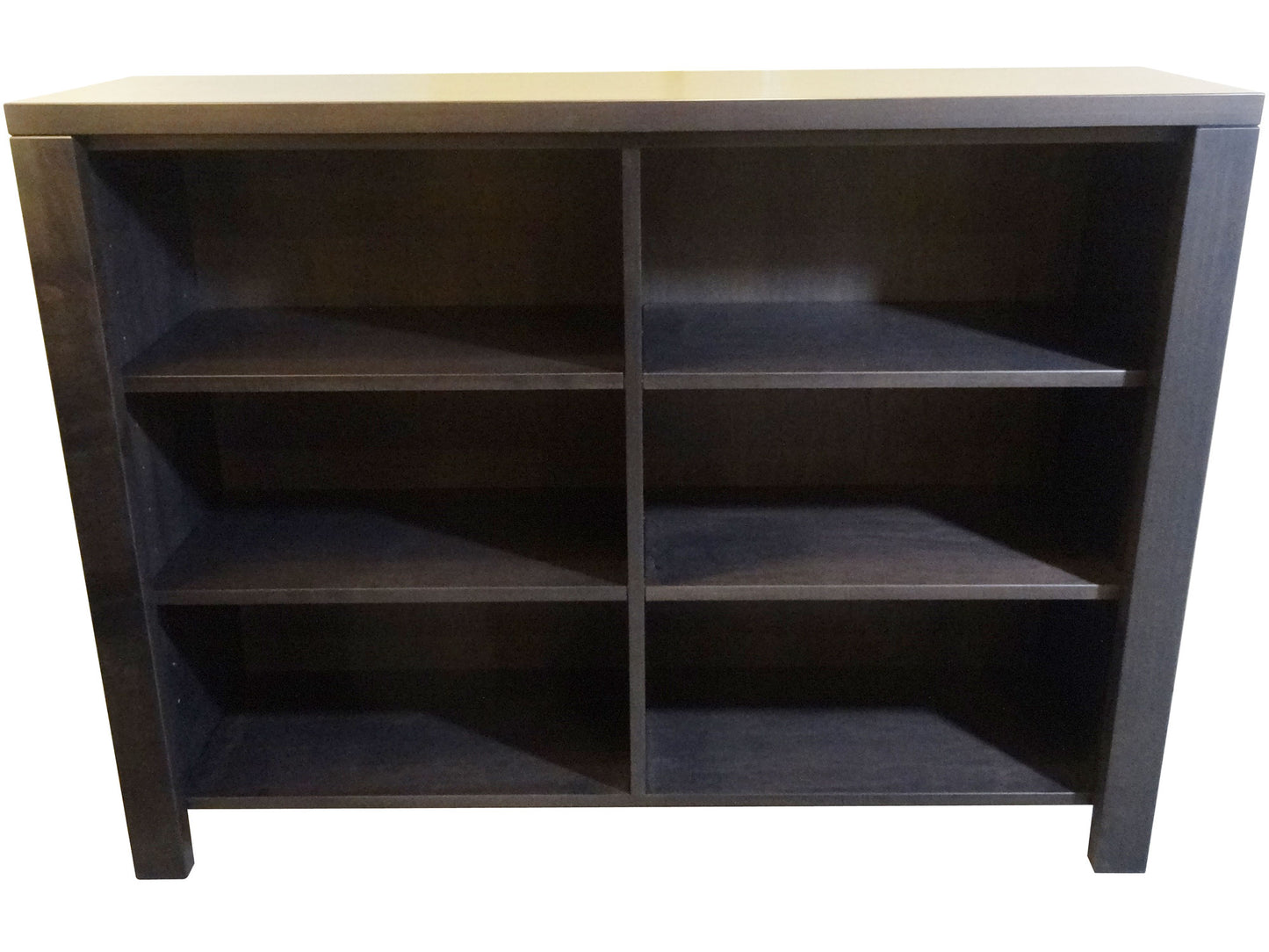 Boxwood Low Bookcase- front view