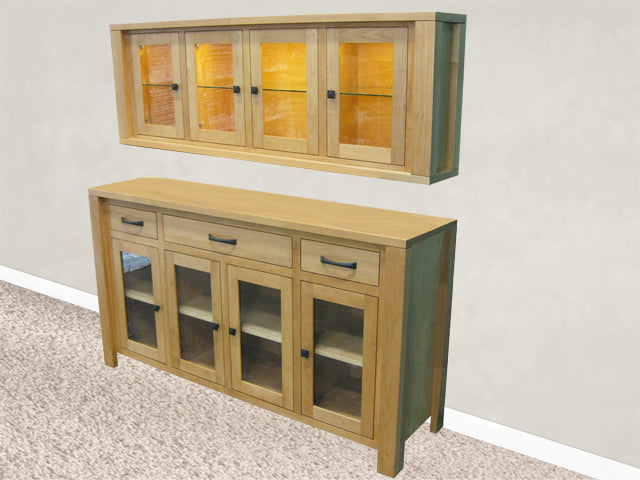 Boxwood Servwall mounted hutch | Custom Example