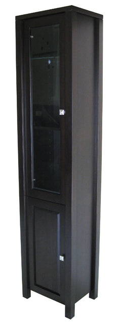 Boxwood Curio/Wine Cabinet, solid wood, built to order, this is a customizable in-house design