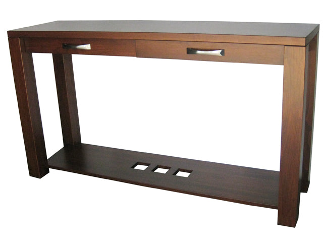 Boxwood Sofa Table - shown with 2 drawers