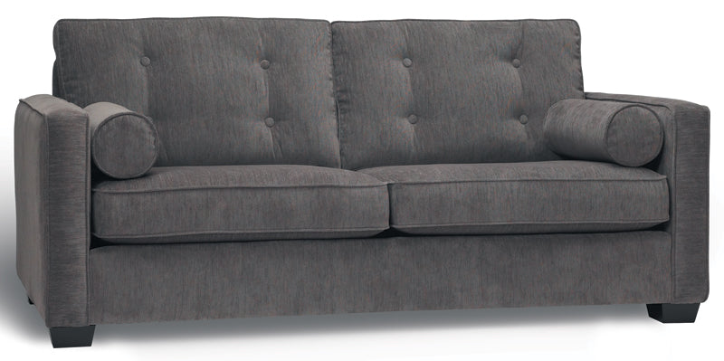 Haro tufted Sofa by Stylus, also condo size sofa, loveseat, armchair, ottoman & sectional - built to order