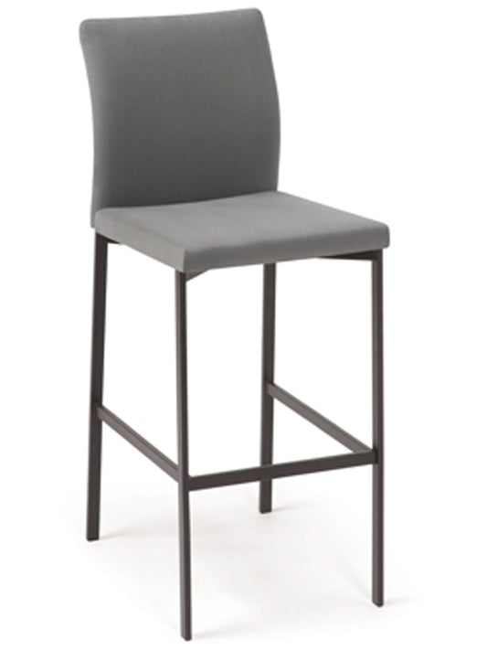 Mancini Bar Stool- welded steel, Canadian made, upholstered custom built furniture