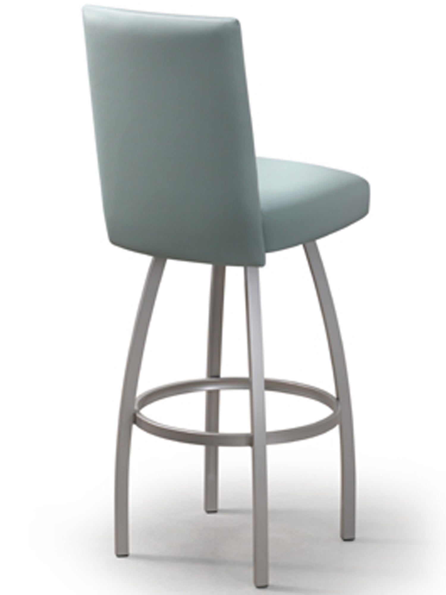 Nicholas Bar Stool- welded steel, Canadian made, upholstered custom built furniture