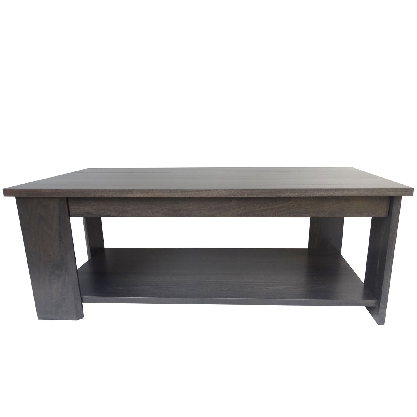 Queue too long Coffee Table - solid wood, locally built custom made to order furniture, in-house design, Canadian made