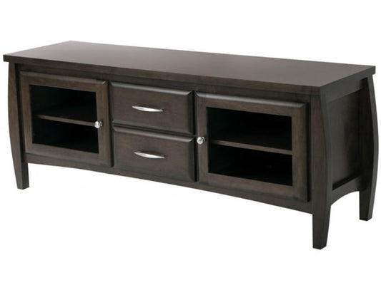 Seymour TV stand - solid wood, locally built, Canadian made|