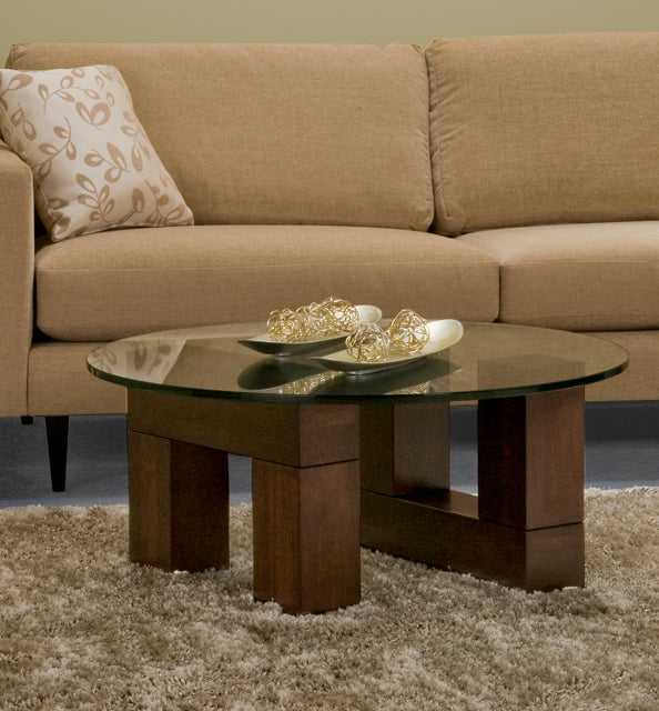 Tangent Round Coffee Table - living room