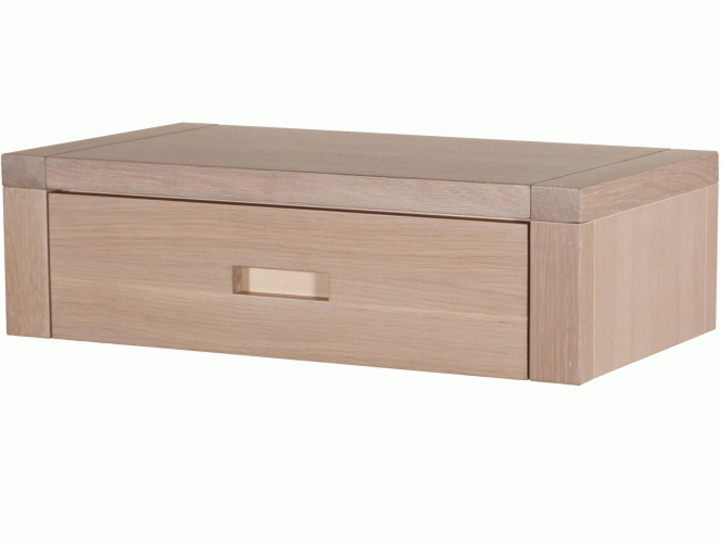 Tangent Floating Two Drawer Nightstand