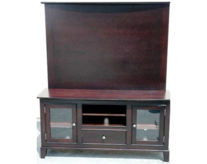 Fifth Ave. Entertainment Stand - solid wood furniture | Custom Example