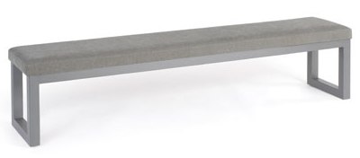 Tubo bench by Trica, - welded steel, Canadian made, custom built furniture